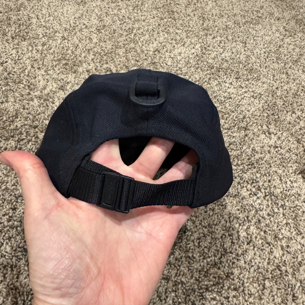 Men’s Supreme Bonded Mesh Camp Cap~Black - Picture 3 of 7